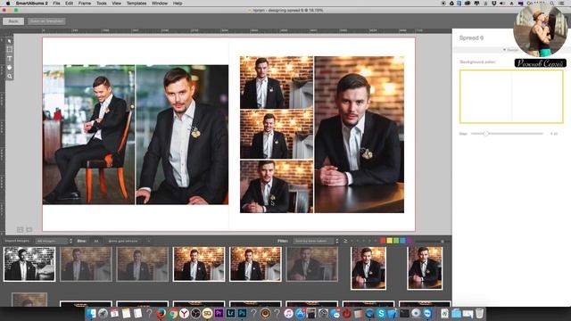 Как делать фотокнигу в Smart Albums СмартАльбом смотреть онлайн