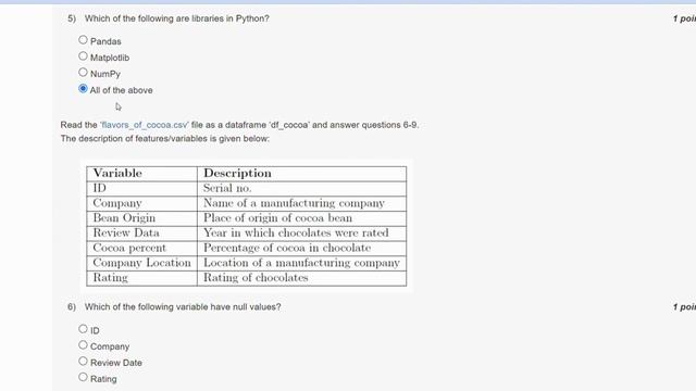 Python For Data Science Week 3: Assignment 3  Answers || July - Dec 2023 || NPTEL