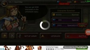 Kingdom Wars pvp time (VS weaker opponent)