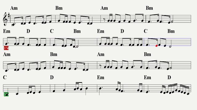 Bİ TEK BEN ANLARIM-(KÖFN)--Em-(Play Along)--:Guitar,Keyboard,Flute,Melodica,Violin,Ukulele,Recorder смотреть онлайн