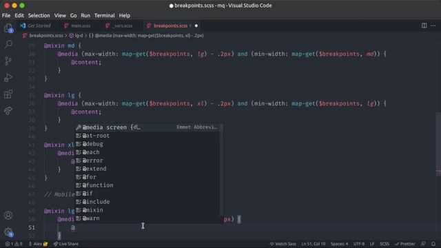 Как писать CSS медиа запросы за доли секунды | CSS Media Queries | SCSS