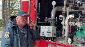 У камчатских энергетиков тушили условный пожар