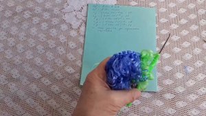 Мастер класс по вязанию  пышной мочалки крючком.