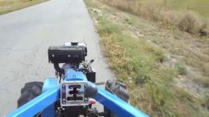 Мотоблок-гибрид. Шестая скорость.