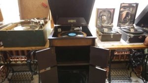 Музей коломенский патефон - звучит патефон