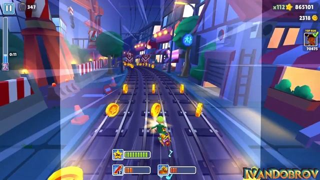 Subway Surfers - Завершаем событие J Balvina открываем Ji-Yeong смотреть онлайн