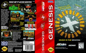 Sega Mega Drive 2 (Smd) 16-bit Revolution X Полное Прохождение