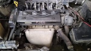 Запуск 4AFE 1.6л Toyota CarinaE