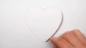 How to Draw a 3D Heart Easy ❤ Как нарисовать СЕРДЦЕ в 3D поэтапно