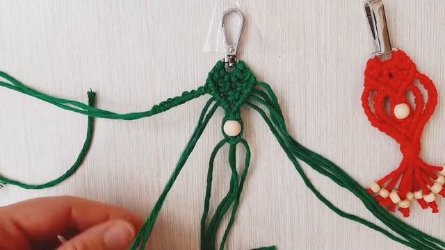 Макраме брелок| Брелок своими руками| Macrame keychain| Keychain DIY