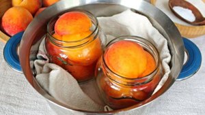 Персики в сиропе на зиму