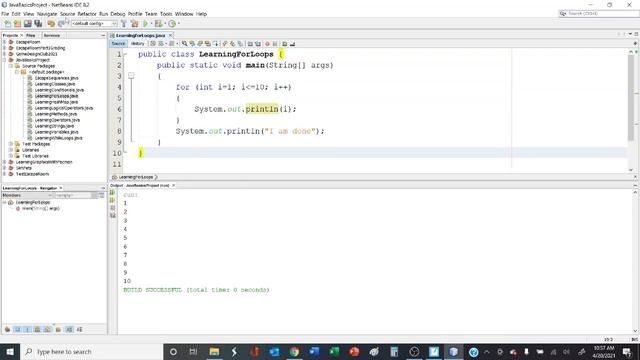 Java Basics - 16 - For Loops смотреть онлайн