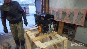 Собираем Буран  . Первый запуск двигателя и подготовка к установке на снегоход  .