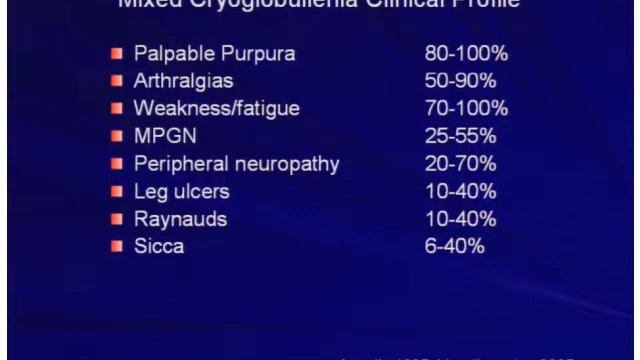Grand Rounds :: HCV vasculitis смотреть онлайн
