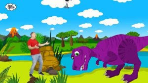 Steve and Maggie Dinosaur Song for Kids | Songs for kids | Sing with Steve and Maggie