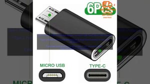 1005005505360642 Type C Female To Micro USB Male Adapter Connector USB TypeC Micro USB