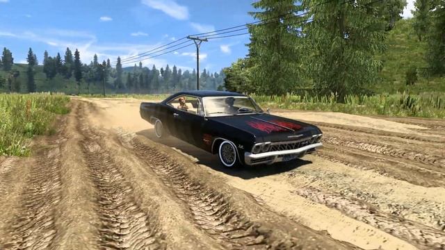 Chevrolet Impala Euro Truck Simulator 2 - ets 2 mods \ mod in Euro Truck Simulator 2 + logitech g29 смотреть онлайн