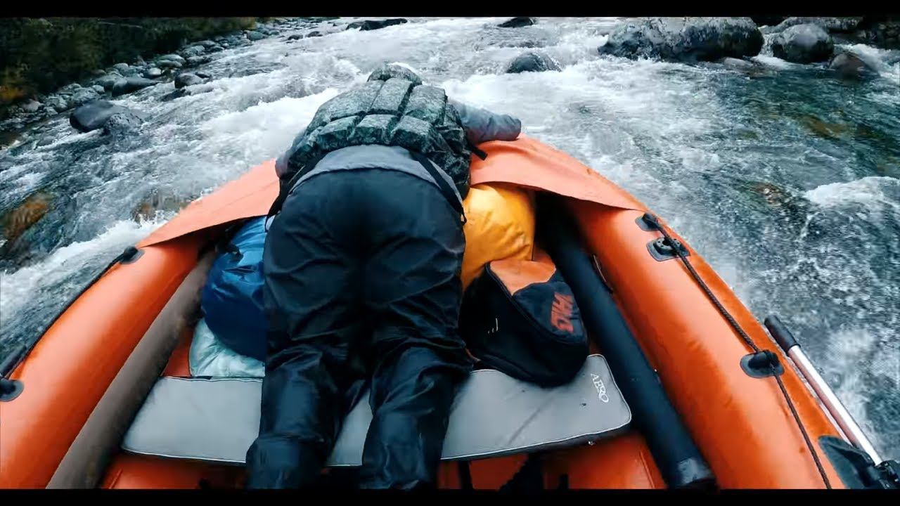 Река Бедуй. Первопроход на лодке ВЫДРА до Горячего ключа. Водометная лодка. смотреть онлайн