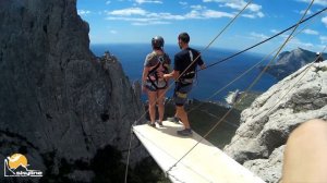 Олеся   Ilias-kay Rope jumping with Skyline x-team in Crimea