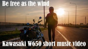 Kawasaki W650 - be free as the wind.