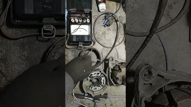 Проверка обмоток статора генератора на межвитковое замыкание. смотреть онлайн