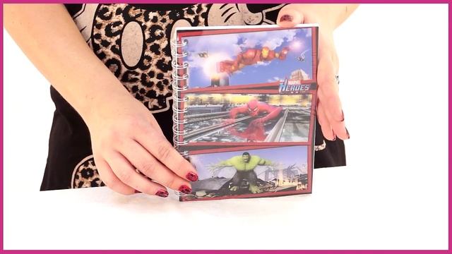 Moovie. Тетрадь в линейку с 3D обложкой (441), герои Marvel смотреть онлайн