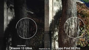 Xiaomi 13 Ultra vs Oppo Find X6 Pro Camera Comparison