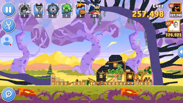 Прохождение уровней Angry Birds Friends от 30 марта 2020. смотреть онлайн