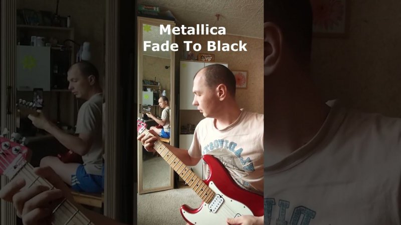 Metallica - Fade to Black #metalguitar #cover #shorts  #guitar