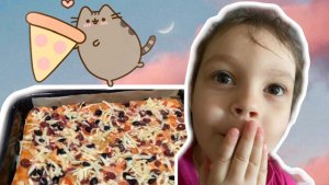 ГОТОВИМ ДОМАШНЮЮ ПИЦЦУ С РЕБЁНКОМ