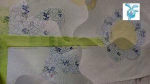 Как сшить детское одеяло? Аппликационная картина "Крош на одеяле" с упрощенной стежкой!