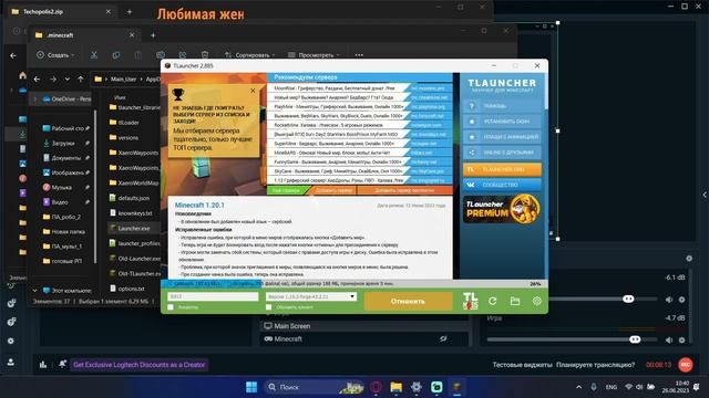 Установка сборки с нуля на Tlauncher на примере Technopolis 2 #zheka_live #skyblock смотреть онлайн