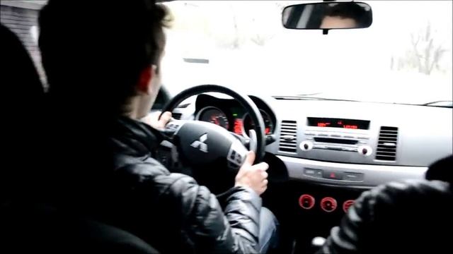 Тест драйв от Коляныча #3 Mitsubishi Lancer X 2.0 Вариатор (Митсубиси Лансер) смотреть онлайн