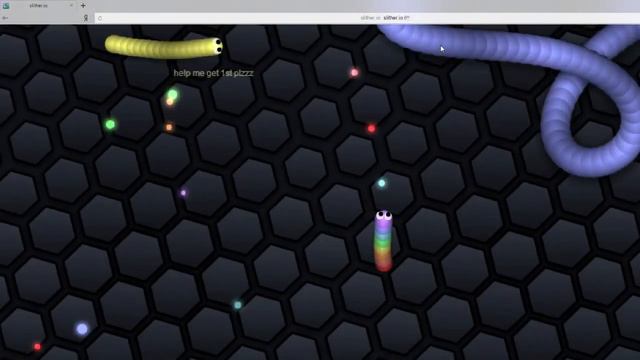 Как поставить скин на червяка в игре slither.io?? (Это просто!) И ещё не много игры! смотреть онлайн