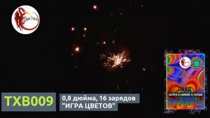 TXB009 0,8 дюйма, 16 зарядов "ИГРА ЦВЕТОВ"