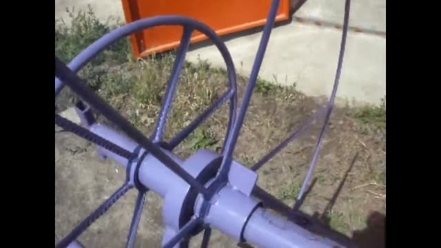 Станок для намотки агроволокна. Демонстрация. смотреть онлайн