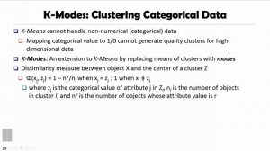 DATA MINING   5 Cluster Analysis in Data Mining   3 5 The K Medians and K Modes Clustering Methods