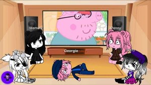 Gacha Club| ? Roblox Piggy Animation - Piggy characters react to Piggy Memes