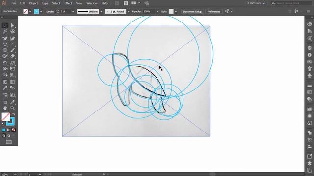 How to design logo golden ratio How to design a logo with golden Ratio | Adobe Illustrator Tutorial смотреть онлайн