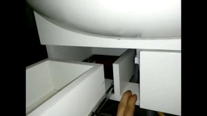 Другой вид сифона под умывальником с подключением к стиральной машинке