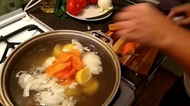 Шурпа узбекская из говядины! Простой рецепт! Как приготовить узбекский суп Шурпу?