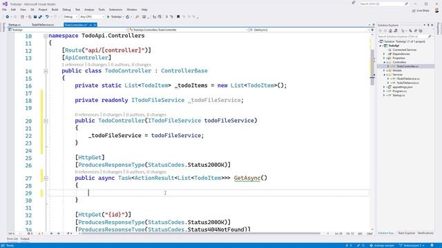 Eigene API mit ASP.NET Core #2 - Speichern der Daten | Development Snack | tsjdevapps смотреть онлайн