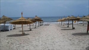 Тунис. Махдия. Территория и пляж отеля Topkapi Beach 3*.