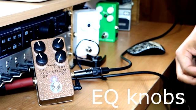 ACOUSTICIM demo #2 P90 size humbucker thru Fender amp. смотреть онлайн