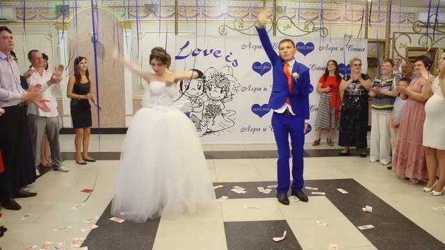 Наш уникальный свадебный танец 2016 года. Смотреть до конца))) смотреть онлайн