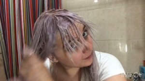 Крашусь в блонд за 116₽ GARNIER Color Sensation 9.02 Перламутровый Блонд . Тонирую корни дома.
