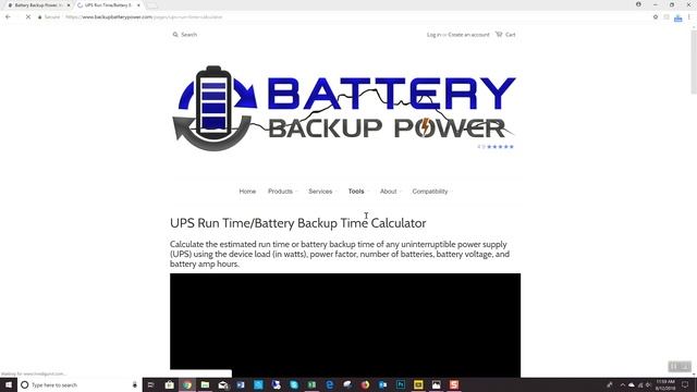 Battery Backup UPS Sizing, Selection, And Backup Time смотреть онлайн