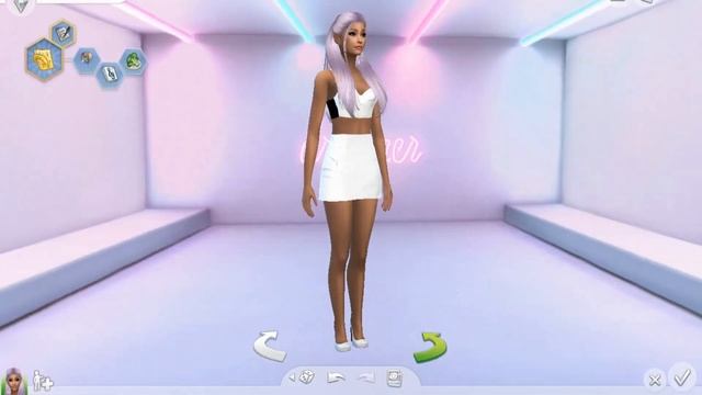 ▸The Sims 4 CAS◂ Ариана Гранде-Фокус ? CC+Скачать Симку ? смотреть онлайн