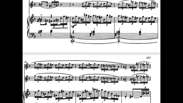 [S.Prokofiev: Flute Sonata, op.94 / mov.3] -Piano part only- Play With Shams смотреть онлайн