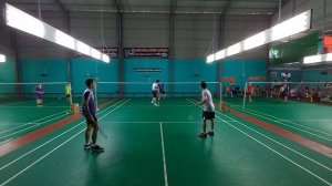 Trận Giao Lưu Cầu Lông CAT Long An & Đất Xanh Group TPHCM 180922- Nam Quốc vs ĐXG 2- Tay Vot Cui Ba